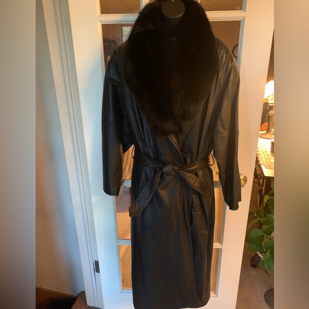 Vintage Radlee Leather Coat